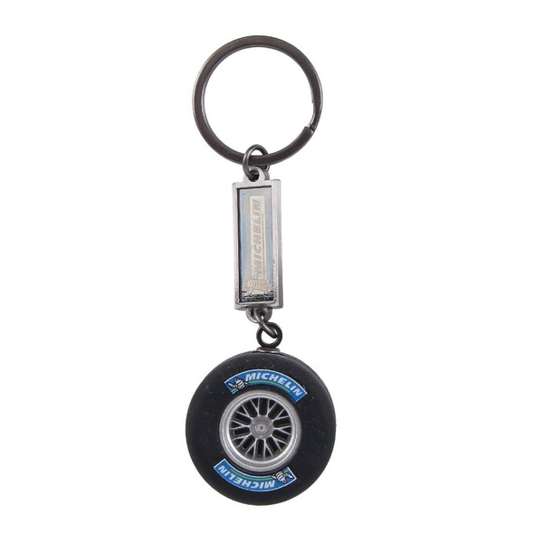 Car Metal Key Holder With Adoreable Car Tire Shape Decoration