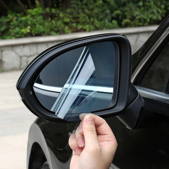 For Borgward BX5 Car PET Rearview Mirror Protective Window Clear Anti-fog Waterproof Rain Shield Film