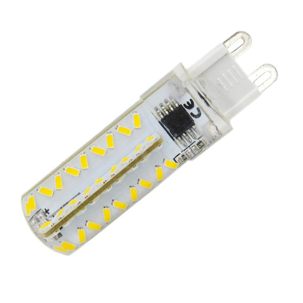 G9 5W 450LM 72 LED SMD 3014 Dimmable Silicone Corn Light Bulb,  AC 110V (Warm White)