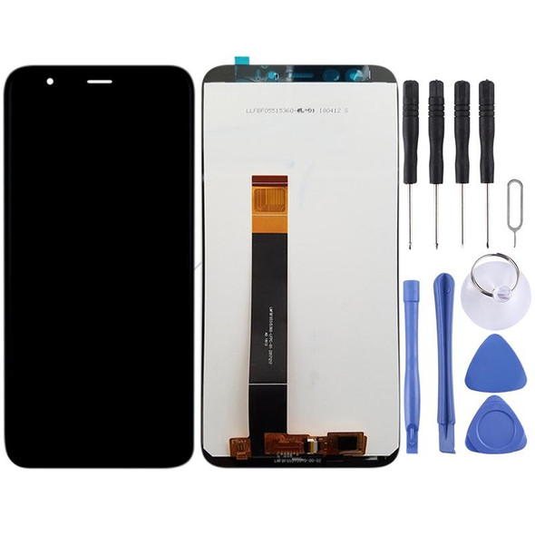 LCD Screen and Digitizer Full Assembly for Meizu M8c M908L (Black)