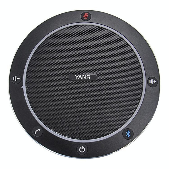 YANS YS-M61Y Video Conference Bluetooth Omnidirectional Microphone(Black)