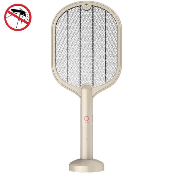 Smart Home Dual-Use Mosquito Swatter Mosquito Killer Fly Swatte(Beige)