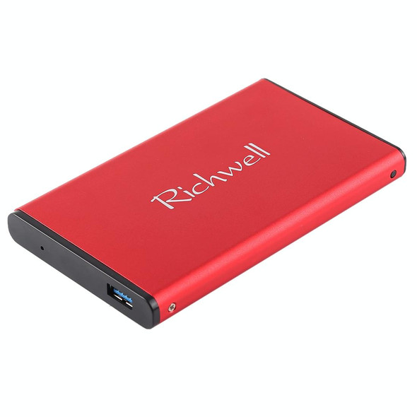 Richwell SATA R2-SATA-1TGB 1TB 2.5 inch USB3.0 Super Speed Interface Mobile Hard Disk Drive(Red)