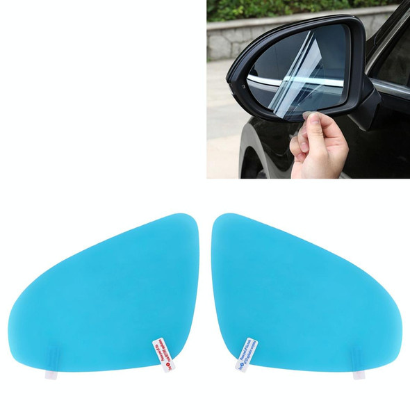 For Land Rover Evoque Car PET Rearview Mirror Protective Window Clear Anti-fog Waterproof Rain Shield Film