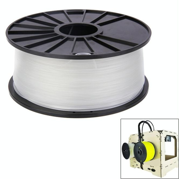 ABS 1.75 mm Color Series 3D Printer Filaments, about 395m(Transparent)