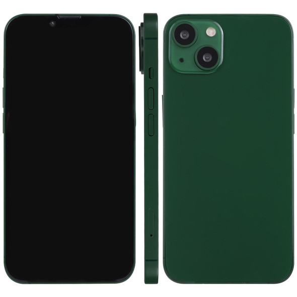 For iPhone 13 Black Screen Non-Working Fake Dummy Display Model (Dark Green)