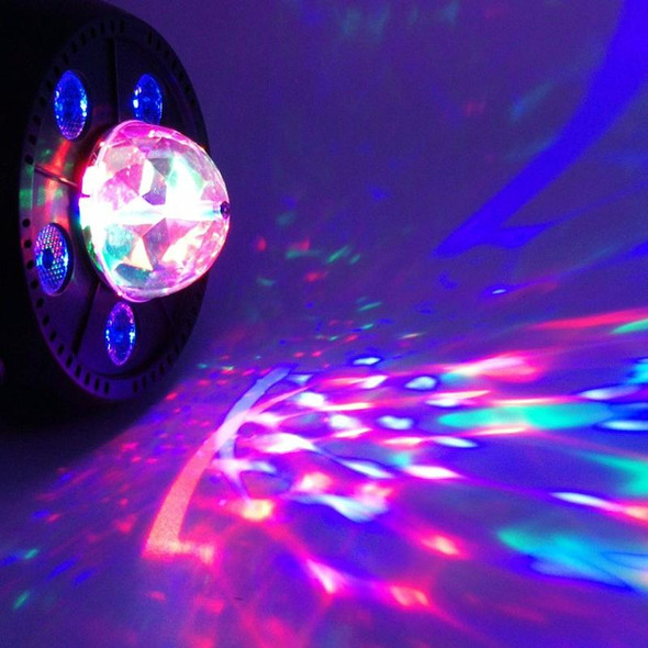 11W 5 LEDs Colorful Rotating Magic Ball LED PAR Light