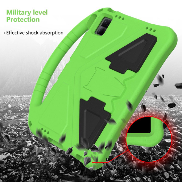 For Lenovo Tab M10 5G 2023 EVA Shockproof Tablet Case with Holder(Green)