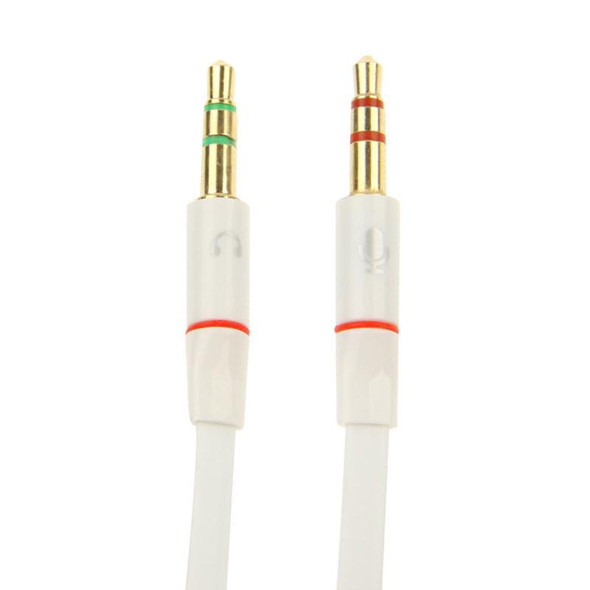 3.5mm female to 3.5mm Male Microphone Jack + 3.5mm Male Earphone Jack Adapter Cable