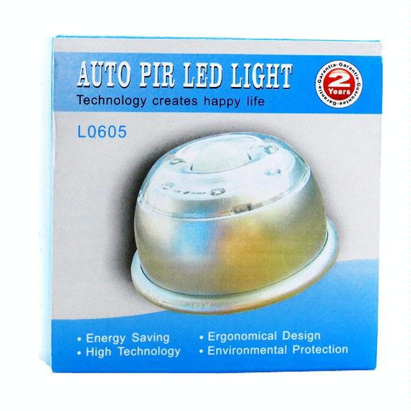 Wireless Infrared PIR Auto Sensor Motion Detector Light Lamp, Sensitive 6 LED