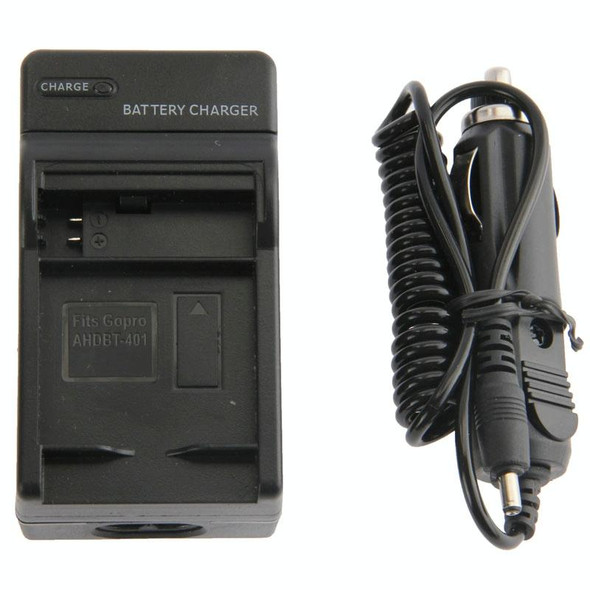 Digital Camera Battery Car Charger for GoPro HERO4 AHDBT-401
