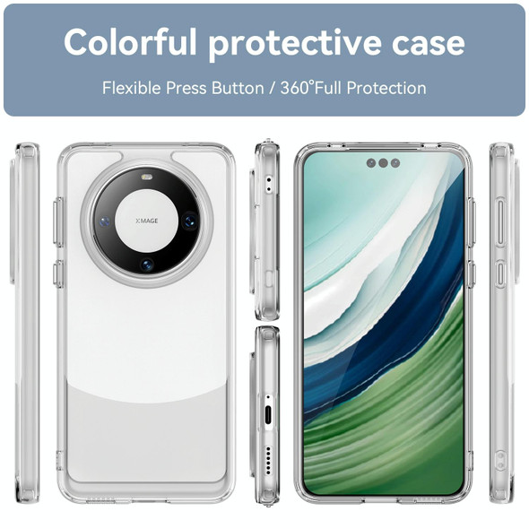 For Huawei Mate 60 Pro+ Candy Series TPU Phone Case(Transparent)