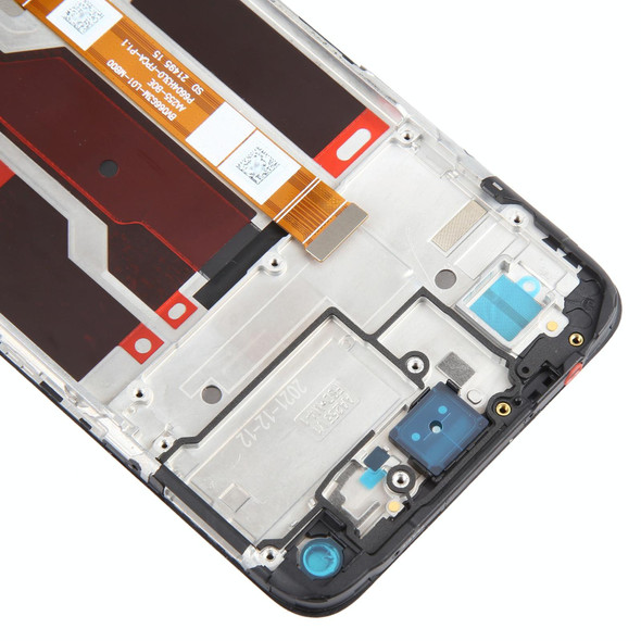 For OPPO A36 4G OEM LCD Screen Digitizer Full Assembly with Frame