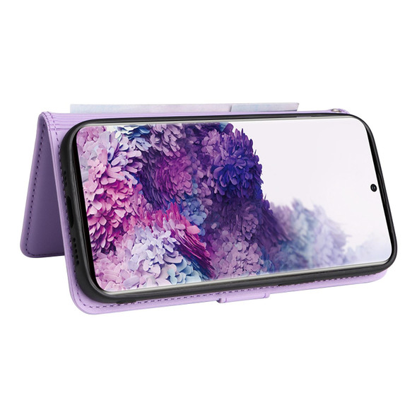 For Samsung Galaxy S20 BETOPNICE BN-005 2 in 1 Detachable Imitate Genuine Leatherette Phone Case(Light Purple)