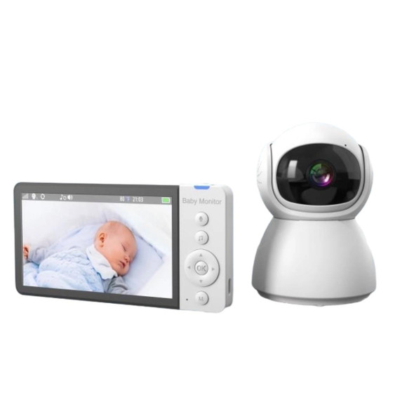 ABM700 5 inch Wireless Video Night Vision Baby Monitor Security Camera(US Plug)