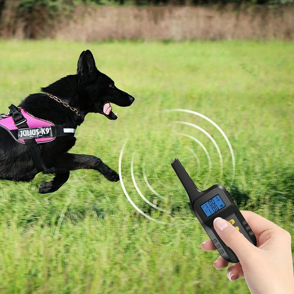 Pet Smart Electric Shock Training Waterproof Collar 1000m Remote Control Dog Training Device, Specification: Receiver