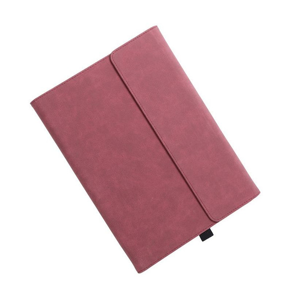 Clamshell  Tablet Protective Case with Holder - MicroSoft Surface Pro3 12 inch(Sheepskin Leatherette / Red)