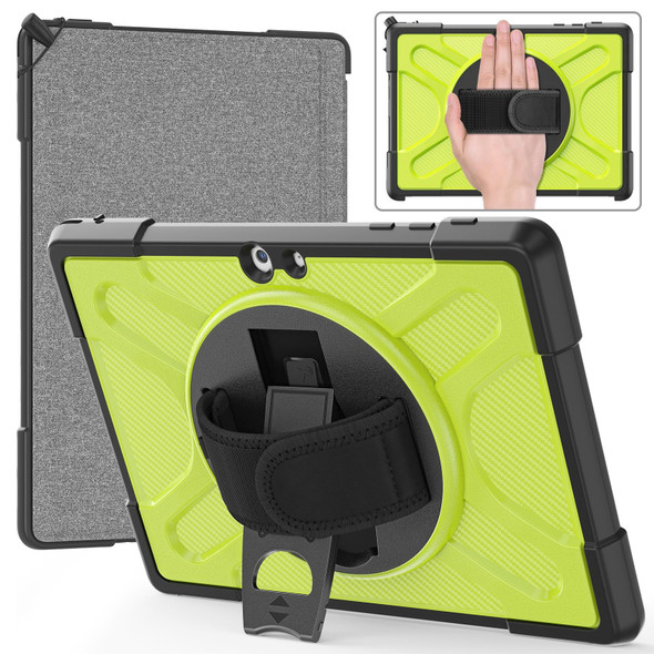 MicroSoft Surface Go 1 / 2 / 3 TPU + PC Tablet Case(Yellow Green)