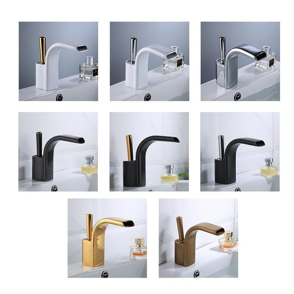 Bathroom All Copper Basin Hot And Cold Water Faucet, Specification: Gold