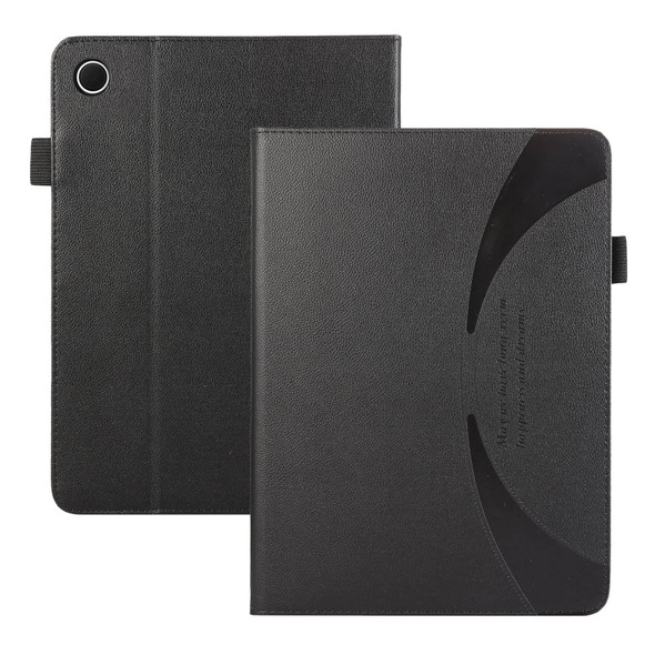 For Lenovo Tab M10 Plus 10.6 Gen3 Litchi Texture Leatherette Sucker Tablet Case(Black)