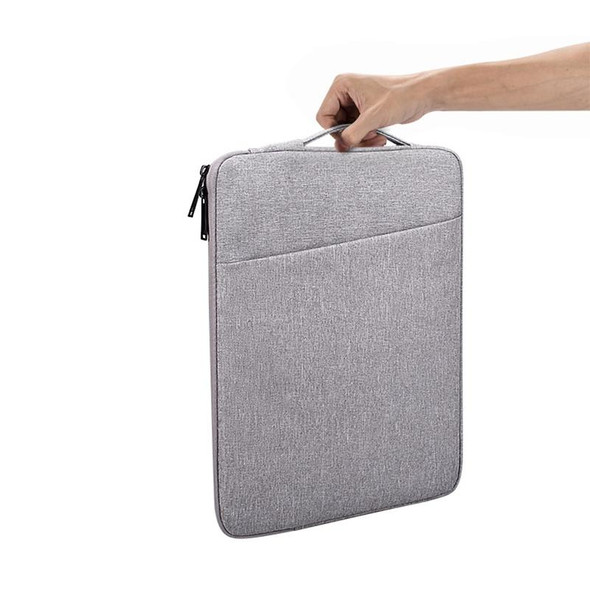 ND01D Felt Sleeve Protective Case Carrying Bag for 15.4 inch Laptop(Grey)