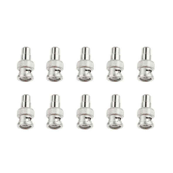 10 PCS BNC Male to RC Female Jack Connector