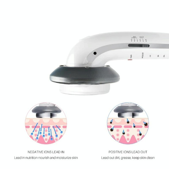 6 In 1 Ultrasound EMS Body Slimming Machine LED Galvanic Ion Facial Beauty Machine EU Plug