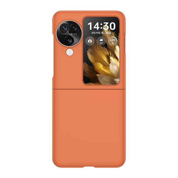 For OPPO Find N3 Flip Skin Feel PC Phone Case(Orange)