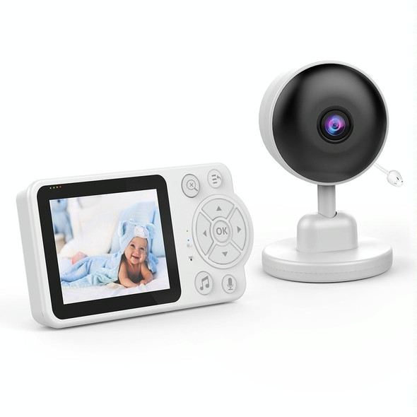YE10-C3 2.8 inch 2.4G Wireless Video Night Vision Baby Monitor Security Camera(EU Plug)