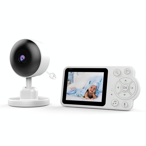 YE10-C3 2.8 inch 2.4G Wireless Video Night Vision Baby Monitor Security Camera(EU Plug)