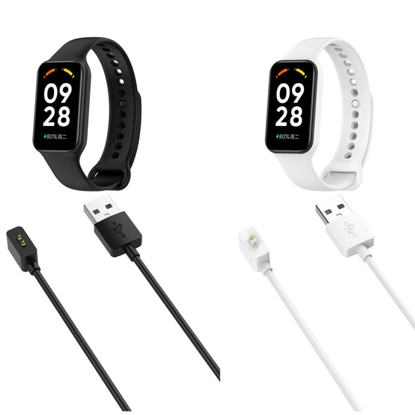 For Xiaomi Smart Band 8 Active Smart Watch Charging Cable, Length:60cm(White)