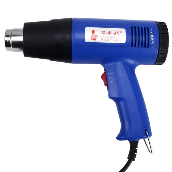 DINGGUAGUA 1800W Industrial Heavy Duty Professional Adjustable Temperature Heat Air Gun Tool (EU Plug)