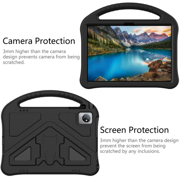 For Blackview Tab 70 WiFi 2023 EVA Shockproof Tablet Case with Holder(Black)