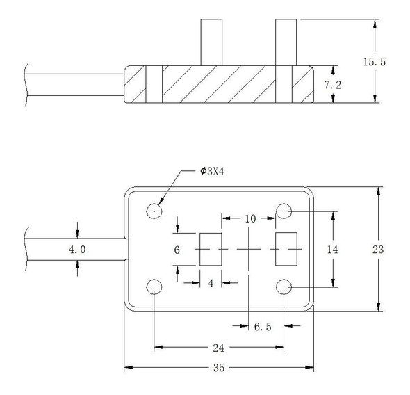 IRSW20B USB Reflective Photoelectric Switch