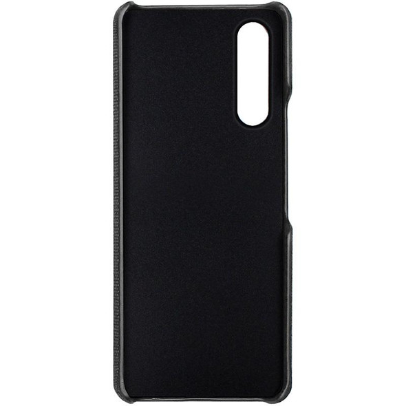 For Sony Xperia 10 V imak Ruiyi Series Cloth Texture PU + PC Phone Case(Black)