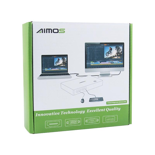 AIMOS AM-KM404K USB2.0 4 In 4 Out Switcher