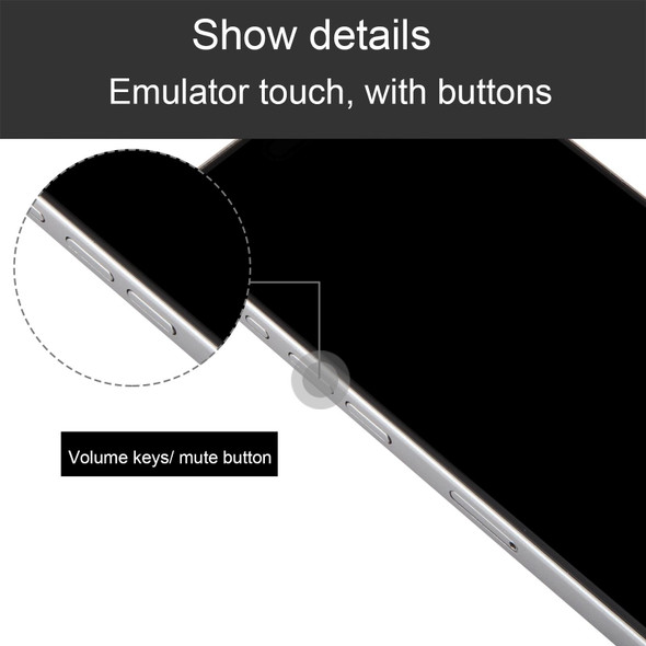 For iPhone 15 Pro Max Black Screen Non-Working Fake Dummy Display Model (Natural Titanium)