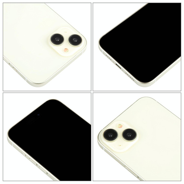 For iPhone 15 Plus Black Screen Non-Working Fake Dummy Display Model (Yellow)