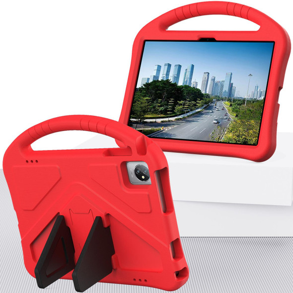 For Blackview Tab 70 WiFi 2023 EVA Shockproof Tablet Case with Holder(Red)