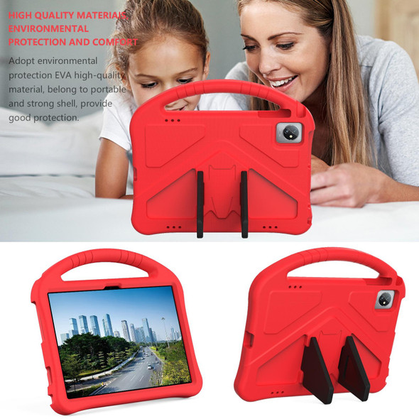 For Blackview Tab 8 2020 EVA Shockproof Tablet Case with Holder(Red)