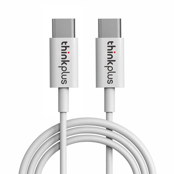Lenovo Thinkplus CC510B USB-C / Type-C to USB-C / Type-C Charging Data Cable, Length: 1m