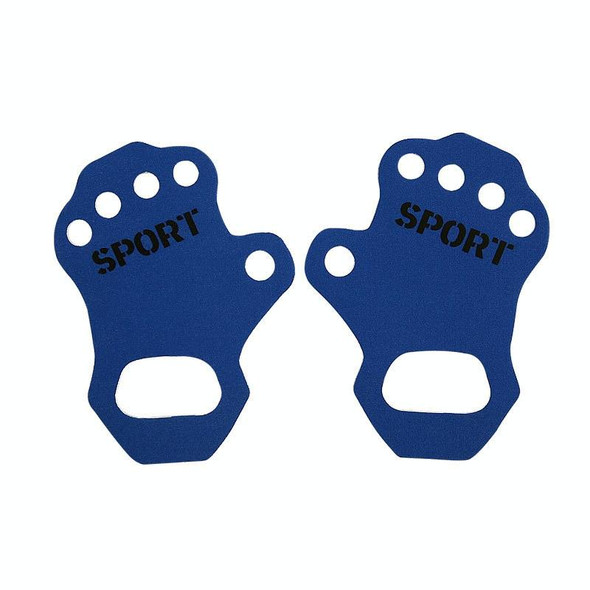 1pair Thin Sports Fitness Anti-Wear And Anti-Slip Palm Protector, Color: M Blue