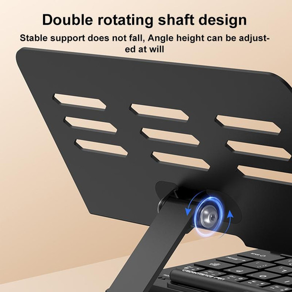 For Xiaomi Mix Fold 3 GKK Bluetooth Keyboard + Folding Holder + Capacitive Pen + Bluetooth Mouse(Black)