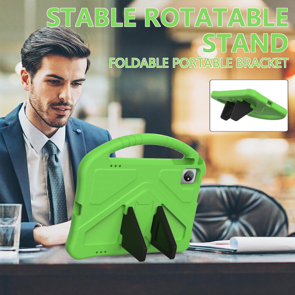 For Teclast M40 2022 EVA Shockproof Tablet Case with Holder(Green)