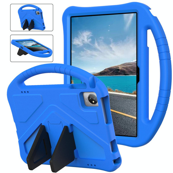 For Teclast M40 2022 EVA Shockproof Tablet Case with Holder(Blue)