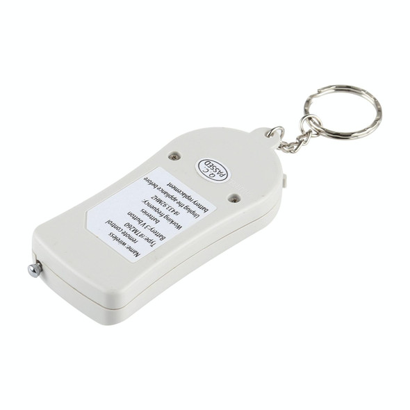 110V Indoor Wireless Smart Remote Control Switch with Single Keychain Transmitter, US Plug