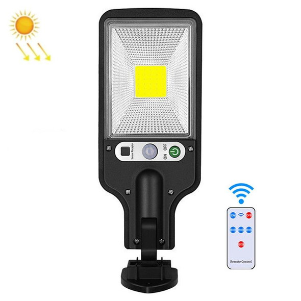 Solar Street Light LED Human Body Induction Garden Light, Spec: 616C-30 COB With Remote Control