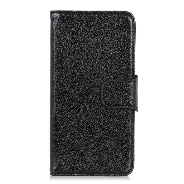 For Samsung Galaxy A25 5G Nappa Texture Leatherette Phone Case(Black)