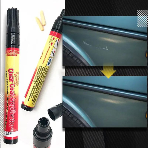 Pro Car Clear Coat Scratch Repair Filler & Sealer, Work on All Colors