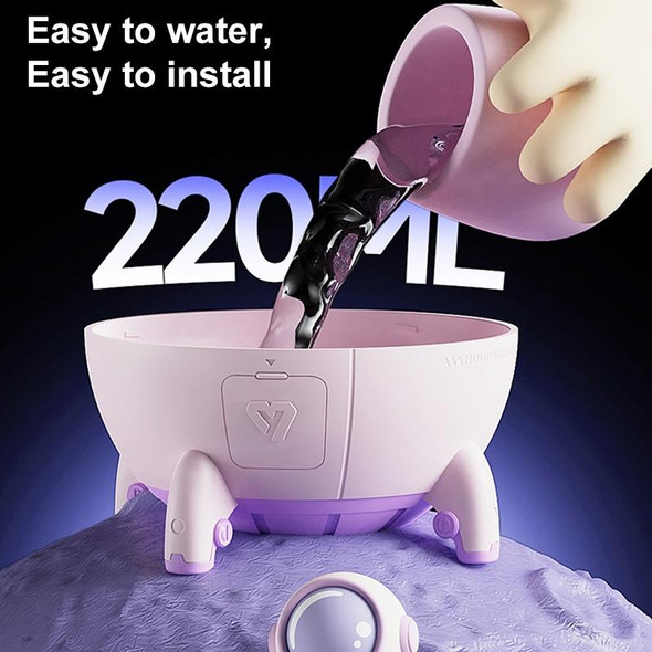 Lunar Type-C Desktop Humidifier Ambient Lamp (Purple)